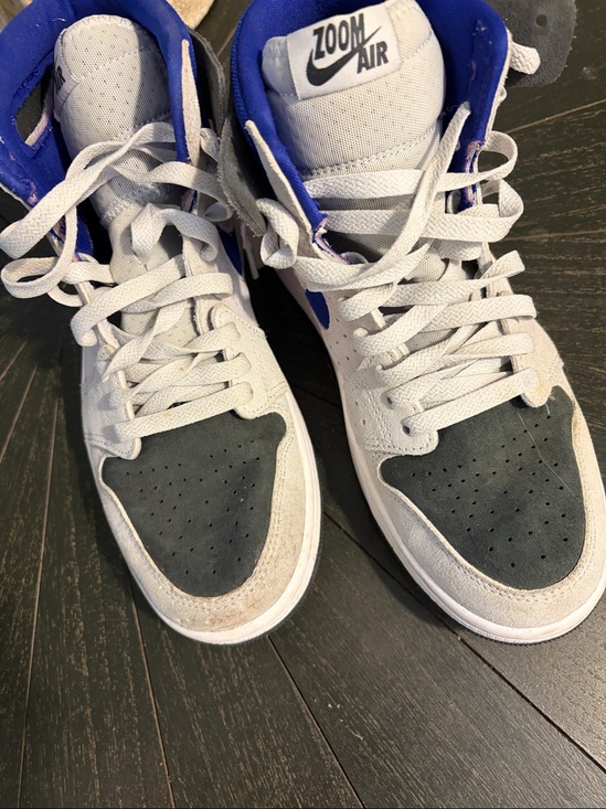 Nike Other - Nike Black and Blue Sneakers High-Top. 
Like new.
